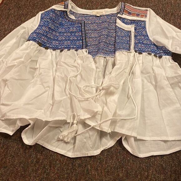 Velzera open front blouse M - Picture 2 of 6